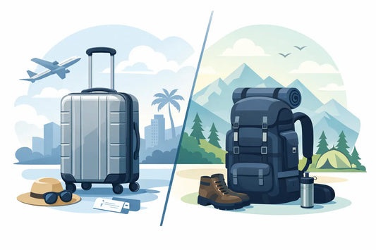 Suitcase vs Travel Backpack for Your Trip