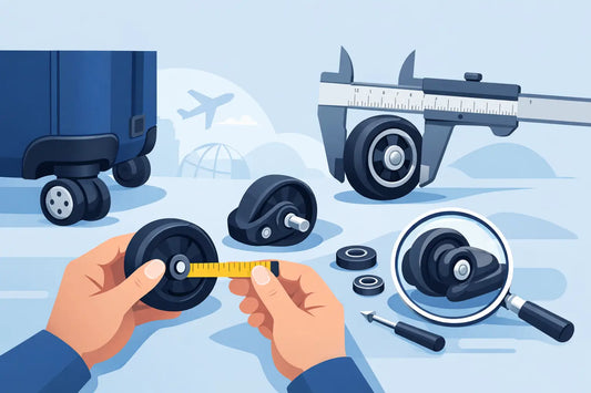 How to Measure Suitcase Wheels for Replacements