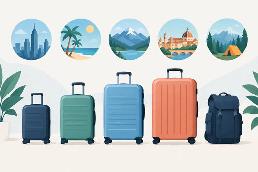 Suitcase Size Charts for Every Type of Trip