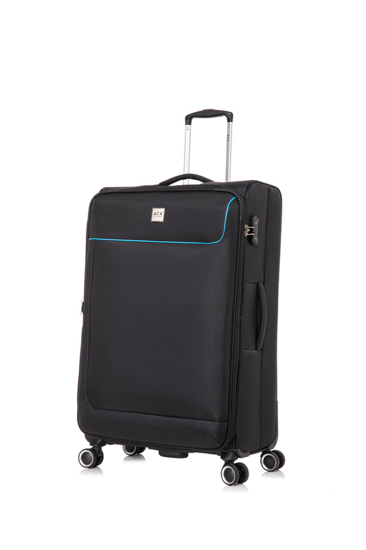 ATX Luggage Large Suitcase Expandable Soft Shell Durable Lightweight Hold Check in Trolley Case Bag with 4 Wheels Built-in TSA Lock (ATX786)