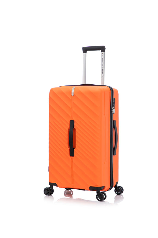 Preston Morgan Medium Suitcase Polypropylene Hard Shell Trunk Luggage