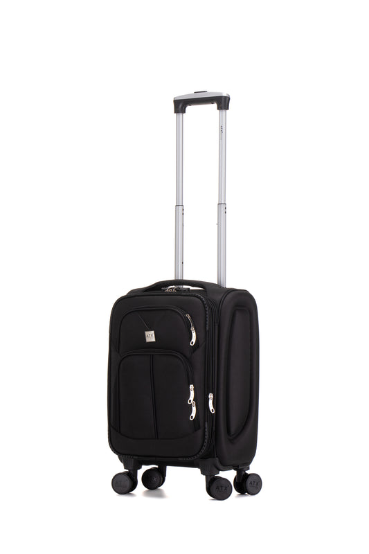ATX Luggage 55cm Cabin Suitcase Super Lightweight Small Suitcase Approved for 100+ Airlines Including EasyJet, Ryanair, British Airways & Virgin Atlantic (ATX634)
