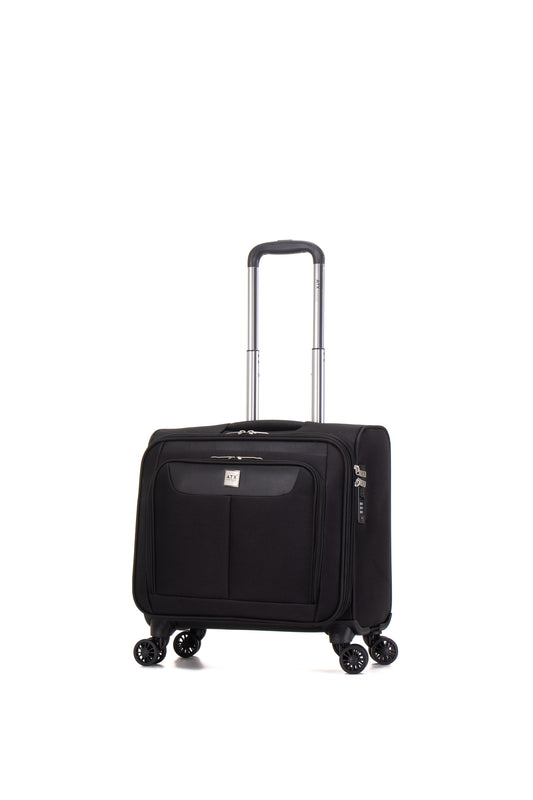 ATX Luggage Business Laptop Roller Bag with 4 Wheels Fits Upto 15.6" Laptop